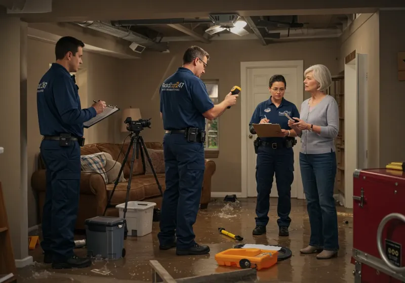 Water Damage Assessment and Insurance Documentation process in Fairfax, VA